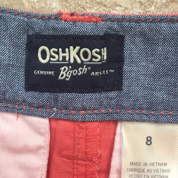 OshKosh Boys Button Down Shirt and Chino Shorts - Picture 14 of 16